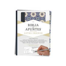 Cargar imagen en el visor de la galería, Biblia de Apuntes RVR Edición Letra Grande