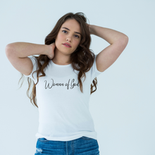 Cargar imagen en el visor de la galería, Polera Mujer "Woman of god"