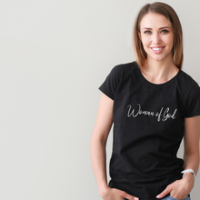 Cargar imagen en el visor de la galería, Polera Mujer "Woman of god"