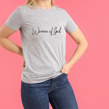 Cargar imagen en el visor de la galería, Polera Mujer "Woman of god"