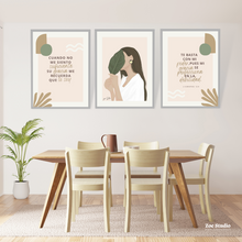 Cargar imagen en el visor de la galería, Deco Trilogía "Tu gracia me basta"