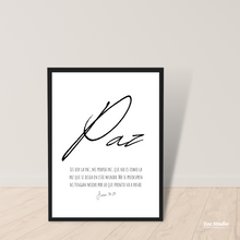 Cargar imagen en el visor de la galería, Deco Trilogía "Paz-Amor-Gracia"