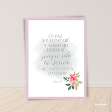 Cargar imagen en el visor de la galería, Deco Dúo Kids "En paz me acostare"