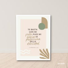 Cargar imagen en el visor de la galería, Deco Trilogía "Tu gracia me basta"