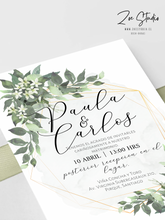 Cargar imagen en el visor de la galería, Boda Invitación "Paciencia"