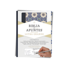 Cargar imagen en el visor de la galería, Biblia de Apuntes RVR  Edición Letra Grande
