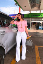 Cargar imagen en el visor de la galería, Polera mujer “Jesús cruz frontal”
