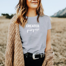 Cargar imagen en el visor de la galería, Polera mujer “Created with a purpose”
