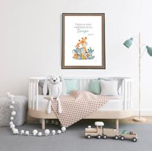 Cargar imagen en el visor de la galería, Deco Cuadro "Animalitos - Todo lo hizo hermoso"
