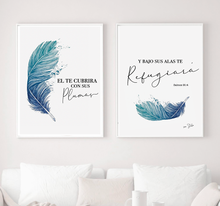 Cargar imagen en el visor de la galería, Deco Dúo "Plumas"
