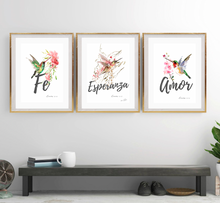 Cargar imagen en el visor de la galería, Deco Trilogía "Colibríes"
