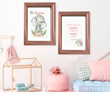 Cargar imagen en el visor de la galería, Deco Dúo Kids "Elefantita Propósito"
