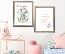 Cargar imagen en el visor de la galería, Deco Dúo Kids "Elefantita Propósito"
