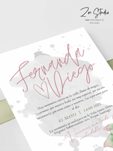 Cargar imagen en el visor de la galería, Boda Invitación "Gratitud"
