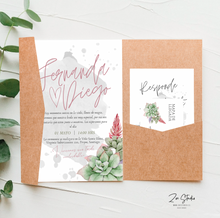 Cargar imagen en el visor de la galería, Boda Invitación "Gratitud"
