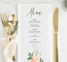 Cargar imagen en el visor de la galería, Boda Menú
