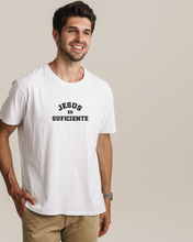 Cargar imagen en el visor de la galería, Polera Unisex "Jesús es suficiente"
